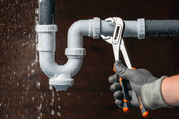 Professional Sewer Line Repair technician working in Waterville, ME